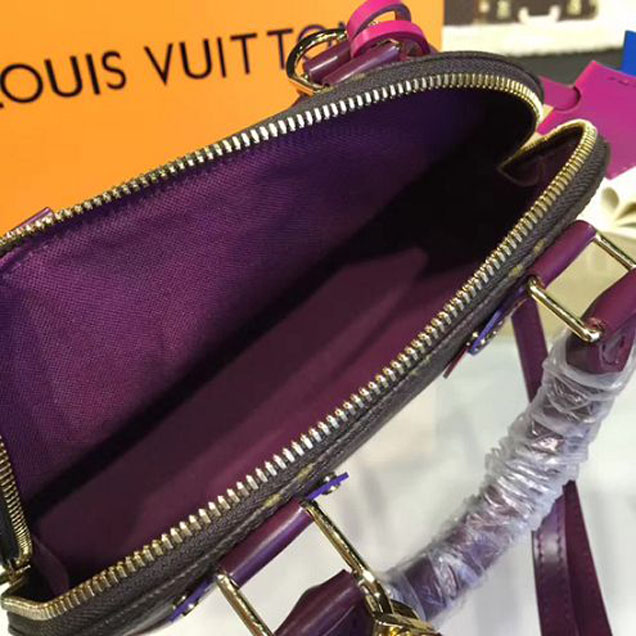 Сумка Louis Vuitton M41660 Alma BB Totem Tote Bag Monogram Canvas "Brown" фото № 9