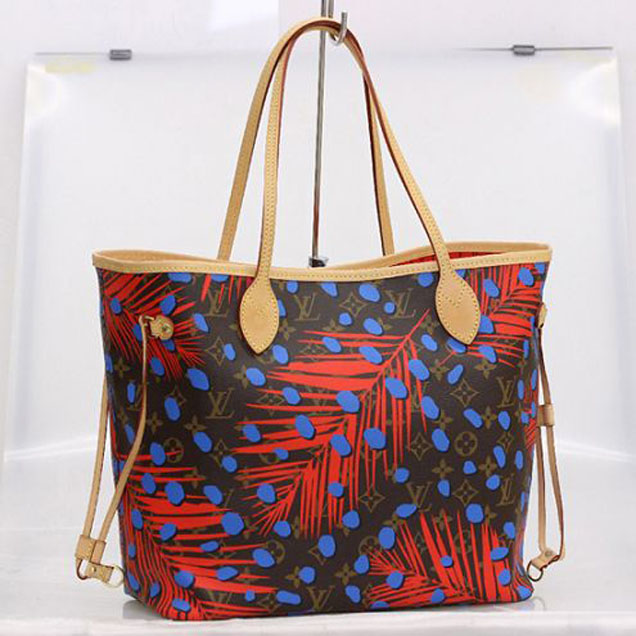 Сумка Louis Vuitton M41978 Neverfull MM Shoulder Bag Monogram Canvas "Brown" фото № 2