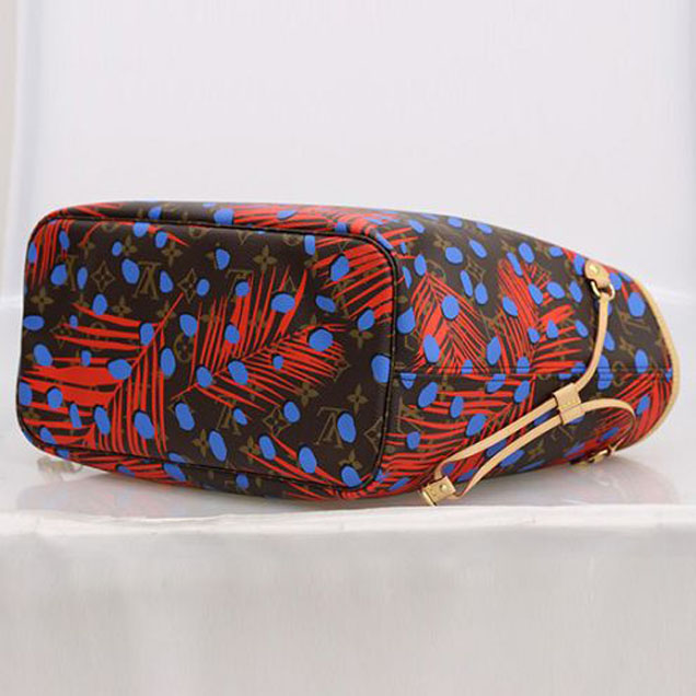 Сумка Louis Vuitton M41978 Neverfull MM Shoulder Bag Monogram Canvas "Brown" фото № 4