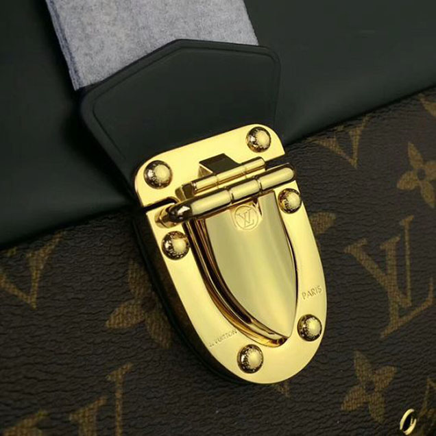 Сумка Louis Vuitton M43125 One Handle Flap Bag MM Shoulder Bag Monogram Canvas "Brown" фото № 5