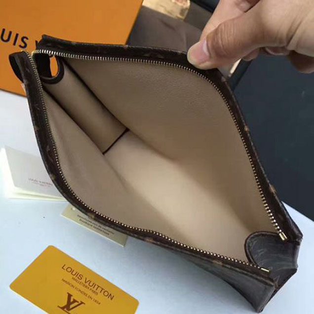 Косметичка Louis Vuitton M47542 Toiletry Pouch 26 Monogram Canvas "Brown" фото № 8