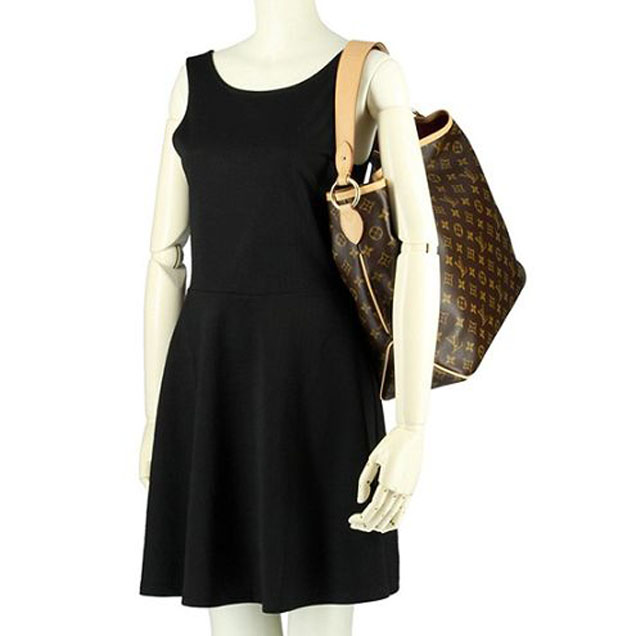 Сумка Louis Vuitton M50157 Delightful MM Hobo Bag Monogram Canvas "Brown" фото № 8