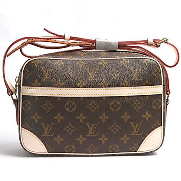Сумка Louis Vuitton M51274 Trocadero 27 Messenger Bag Monogram Canvas "Brown" фото № 2