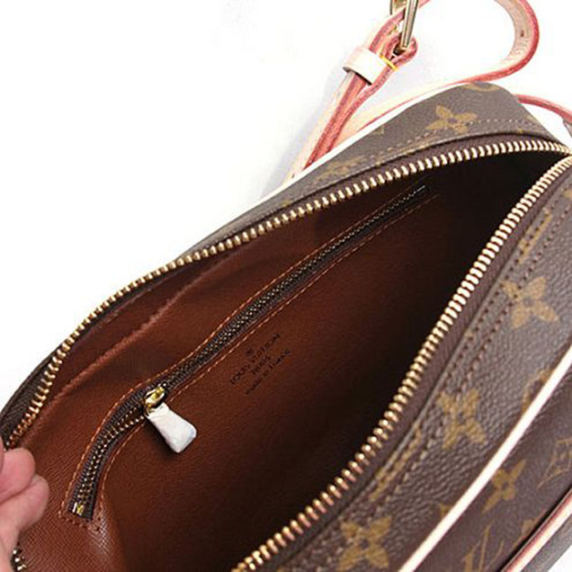 Сумка Louis Vuitton M51274 Trocadero 27 Messenger Bag Monogram Canvas "Brown" фото № 4