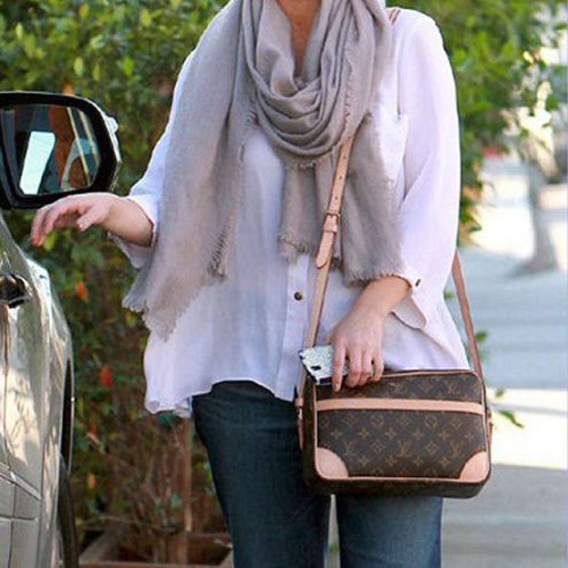 Сумка Louis Vuitton M51274 Trocadero 27 Messenger Bag Monogram Canvas "Brown" фото № 6