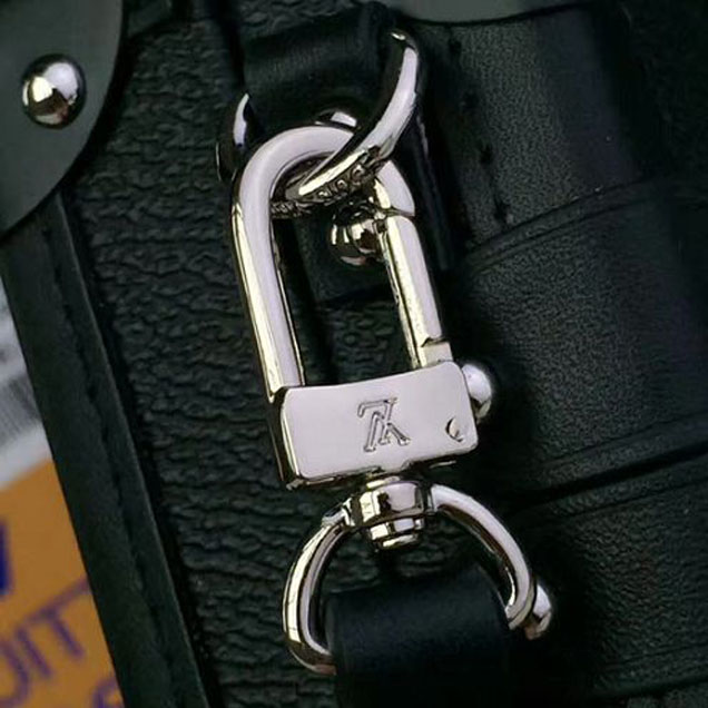 Сумка Louis Vuitton M52051 Petite Malle Crossbody Bag Epi Leather "Black" фото № 7