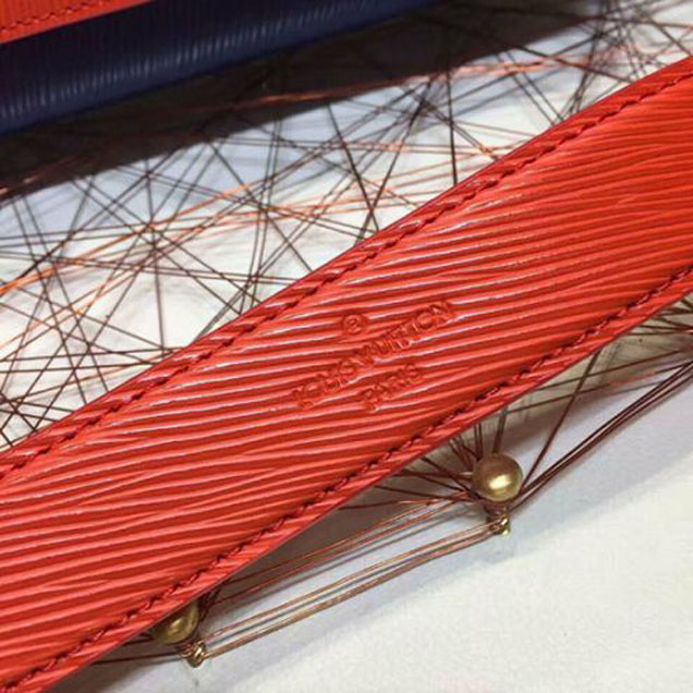 Сумка Louis Vuitton M53010 Twist MM Shoulder Bag Epi Leather "Orange" фото № 9