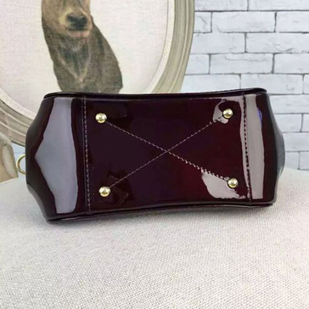 Сумка Louis Vuitton M90942 Pasadena Crossbody Bag Monogram Vernis "Chocolate" фото № 5