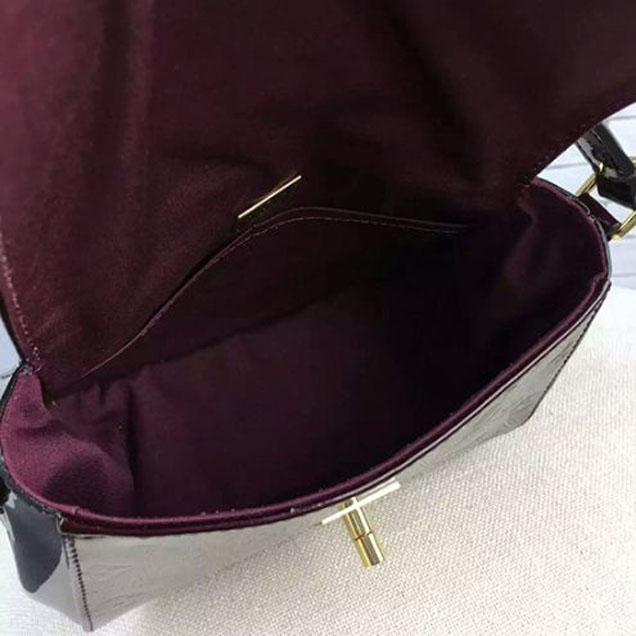 Сумка Louis Vuitton M90942 Pasadena Crossbody Bag Monogram Vernis "Chocolate" фото № 9