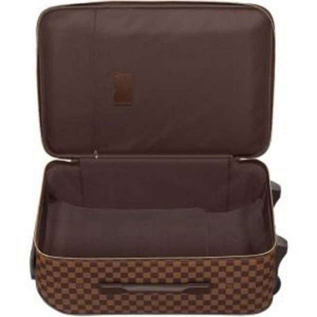 Чемодан Louis Vuitton N23255 Pegase 60 Rolling Luggage Damier Ebene Canvas "Brown" фото № 6