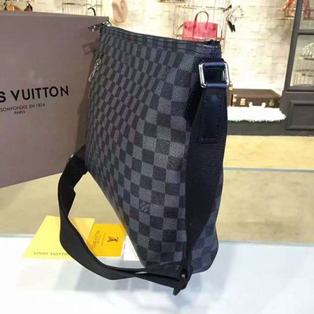 Сумка Louis Vuitton N41106 Mick MM Messenger Bag Damier Graphite Canvas "Graphite" фото № 3