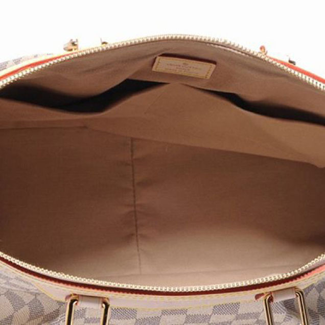 Сумка Louis Vuitton N41111 Siracusa GM Shoulder Bag Damier Azur Canvas "White" фото № 6