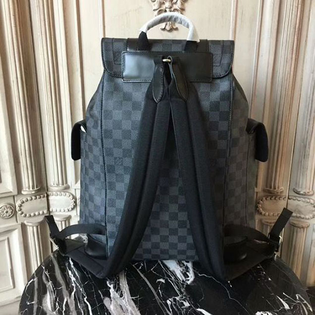 Рюкзак Louis Vuitton N41379 Christopher PM Backpack Damier Graphite Canvas "Graphite" фото № 4