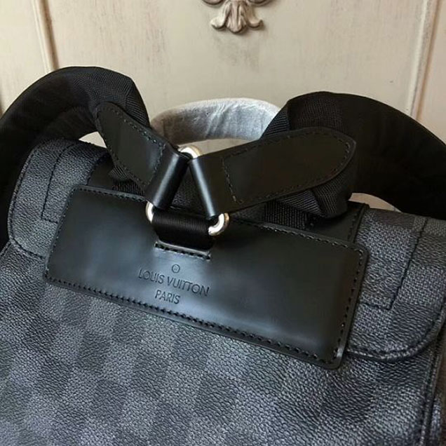 Рюкзак Louis Vuitton N41379 Christopher PM Backpack Damier Graphite Canvas "Graphite" фото № 7