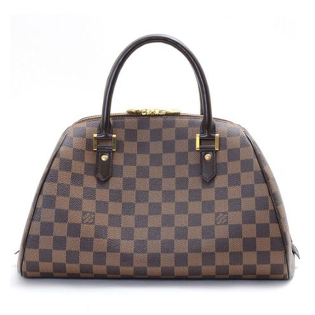 Сумка Louis Vuitton N41434 Ribera MM Tote Bag Damier Ebene Canvas "Brown" фото № 2