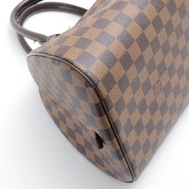 Сумка Louis Vuitton N41434 Ribera MM Tote Bag Damier Ebene Canvas "Brown" фото № 6