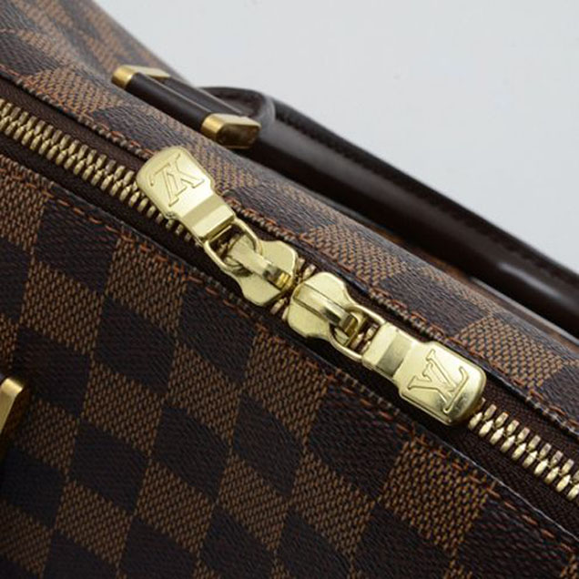 Сумка Louis Vuitton N41434 Ribera MM Tote Bag Damier Ebene Canvas "Brown" фото № 8