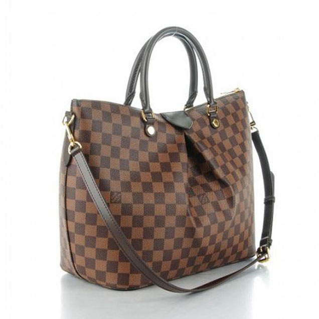 Сумка Louis Vuitton N41547 Siena GM Tote Bag Damier Ebene Canvas "Brown" фото № 3