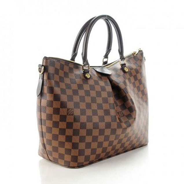 Сумка Louis Vuitton N41547 Siena GM Tote Bag Damier Ebene Canvas "Brown" фото № 4