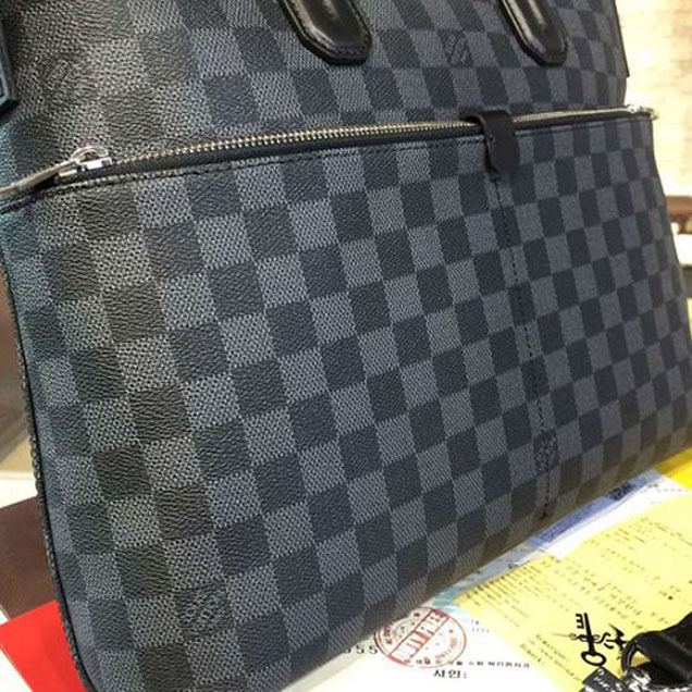 Портфель Louis Vuitton N41564 7 Days A Week Briefcase Damier Graphite Canvas "Graphite" фото № 7