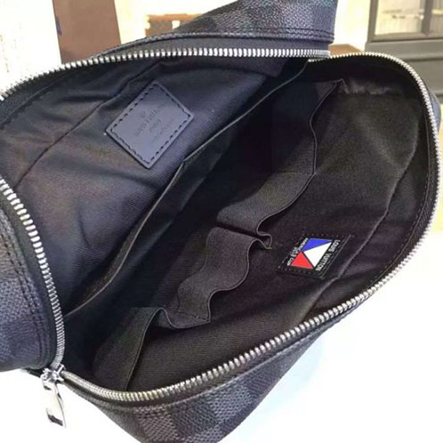 Косметичка Louis Vuitton N41608 Toiletry Bag Damier Cobalt Canvas "Navy Blue" фото № 9