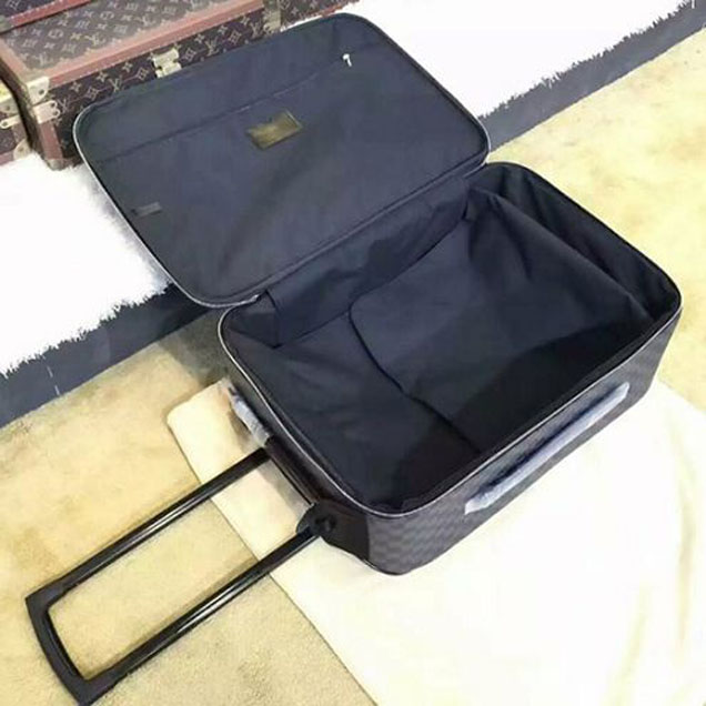 Чемодан Louis Vuitton N41620 Pegase Legere 55 Rolling Luggage Damier Cobalt Canvas "Navy Blue" фото № 6
