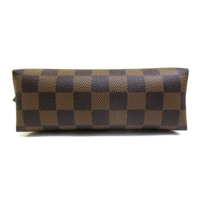 Косметичка Louis Vuitton N47516 Cosmetic Pouch Damier Ebene Canvas "Brown" фото № 5