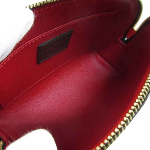 Косметичка Louis Vuitton N47516 Cosmetic Pouch Damier Ebene Canvas "Brown" фото № 6