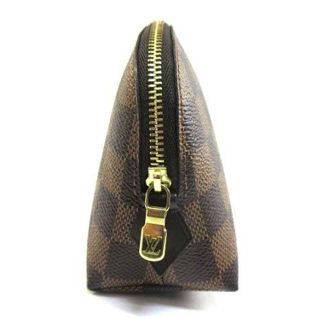 Косметичка Louis Vuitton N47516 Cosmetic Pouch Damier Ebene Canvas "Brown" фото № 7