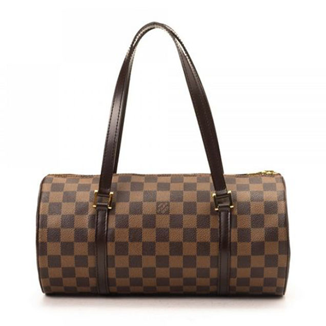 Сумка Louis Vuitton N51303 Papillion 30 Tote Bag Damier Ebene Canvas "Brown" фото № 3