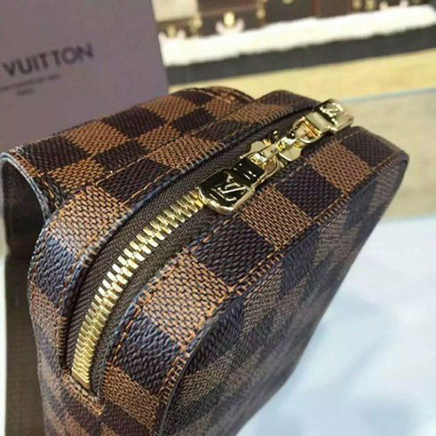 Сумка Louis Vuitton N51994 Geronimos Hip Pack Damier Ebene Canvas "Brown" фото № 8