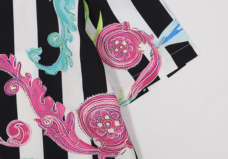 Рубашка Versace With Floral Pattern "White" фото № 8