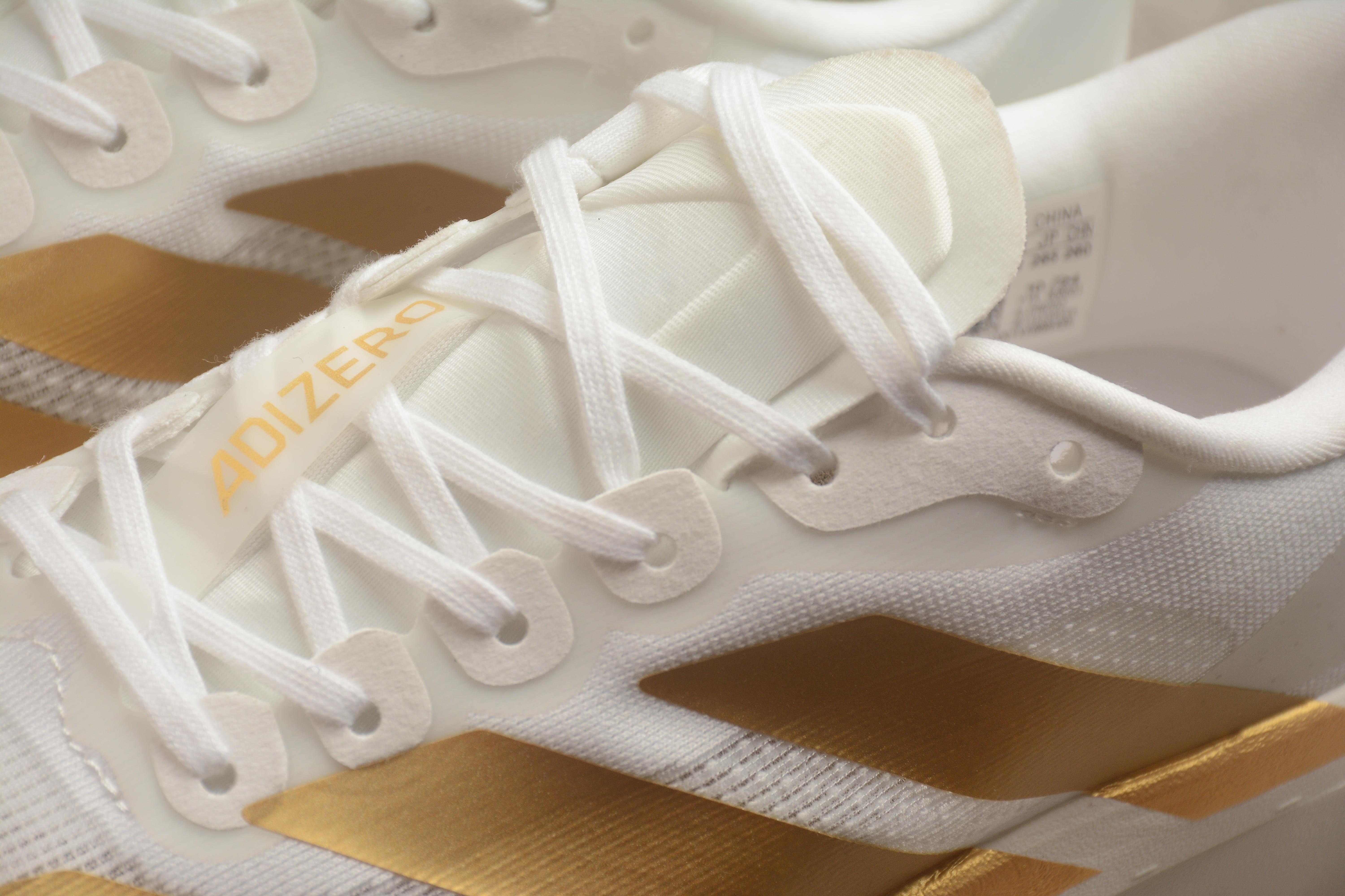 adidas Adizero Evo SL "White/Gold" фото № 6