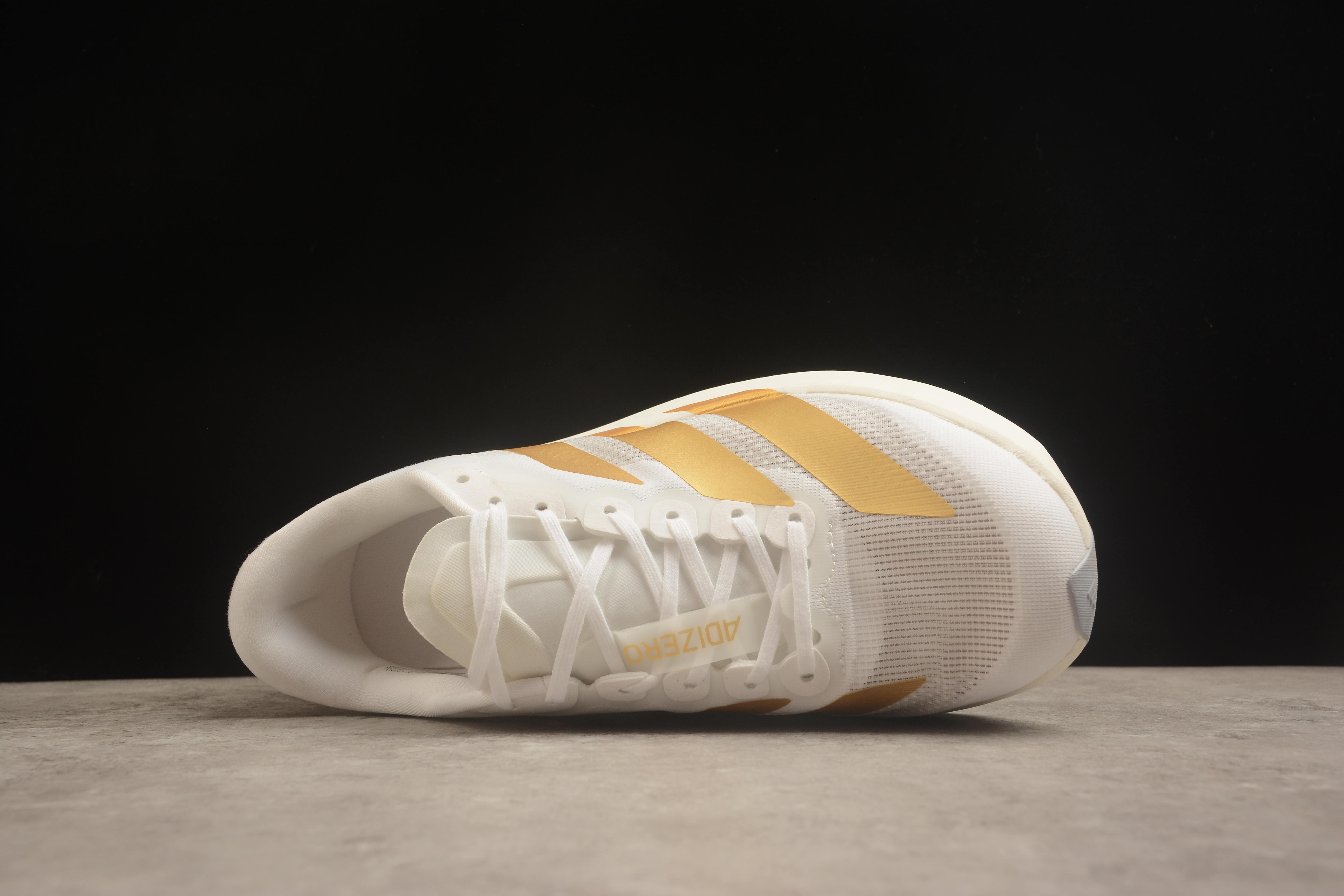 adidas Adizero Evo SL "White/Gold" фото № 8