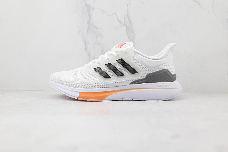 Adidas EQ21 "White/Black/Iron Metallic" фото № 2