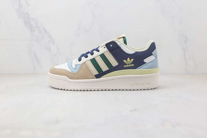 Adidas Forum 84 Low "Navy And Sand-Blue" фото № 2