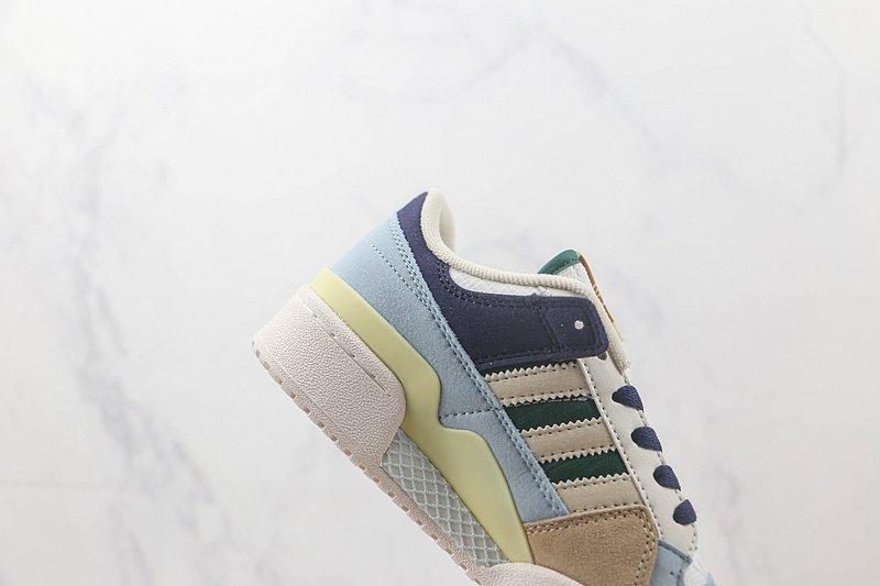 Adidas Forum 84 Low "Navy And Sand-Blue" фото № 4