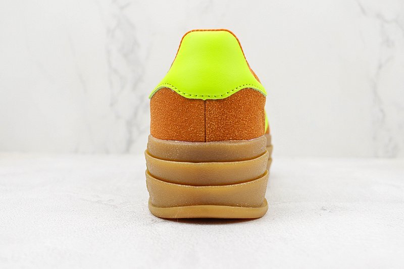 Adidas Gazelle Bold "Solar Orange/Green" фото № 9