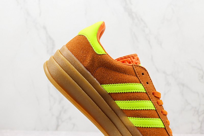 Adidas Gazelle Bold "Solar Orange/Green" фото № 3