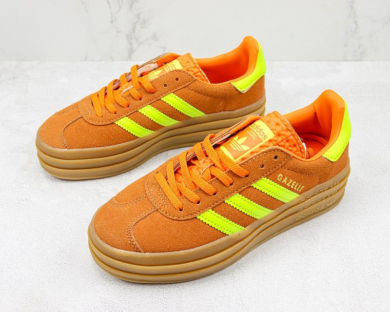 Adidas Gazelle Bold "Solar Orange/Green" фото № 5