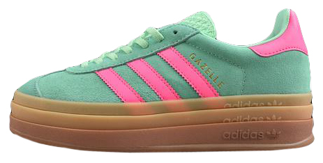 Adidas Gazelle Bold "Pulse Mint Screaming Pink" фото № 7