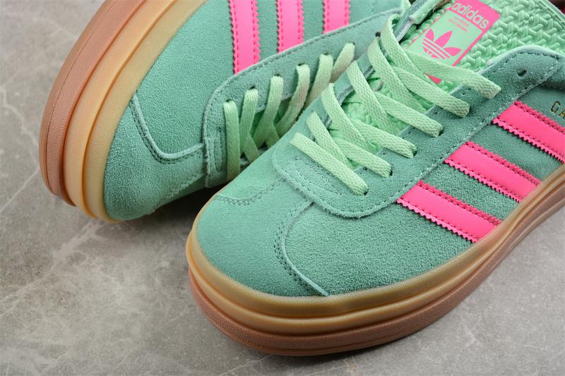 Adidas Gazelle Bold "Pulse Mint Screaming Pink" фото № 8
