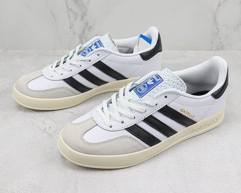 Adidas Gazelle Indoor "Light Beige/White/Black" фото № 5