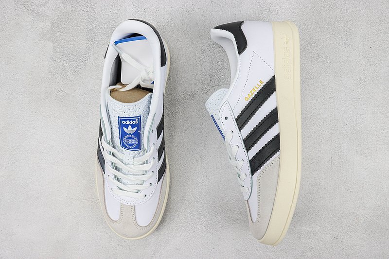 Adidas Gazelle Indoor "Light Beige/White/Black" фото № 6