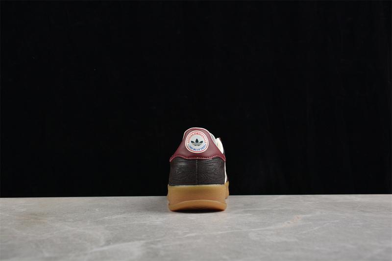 Adidas Gazelle Indoor "Burgundy Leather" фото № 3