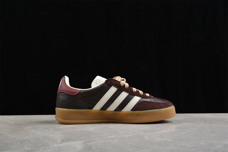 Adidas Gazelle Indoor "Burgundy Leather" фото № 2