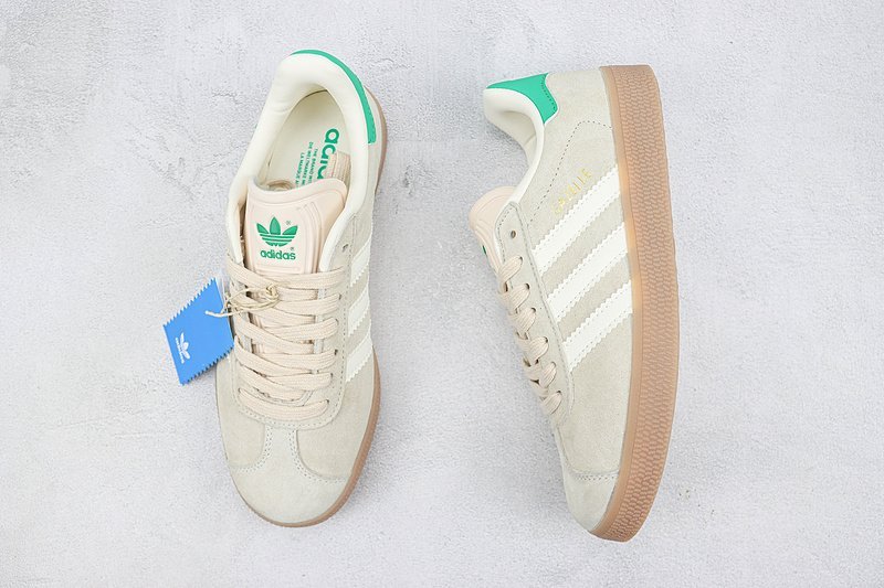 Adidas Gazelle "Wonder White/Green" фото № 6