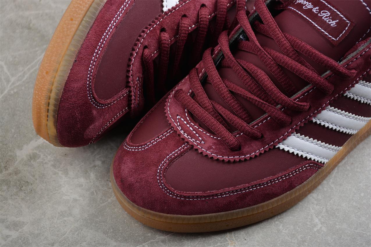 Sporty & Rich x Adidas Handball Spezial "Shadow Red" фото № 7