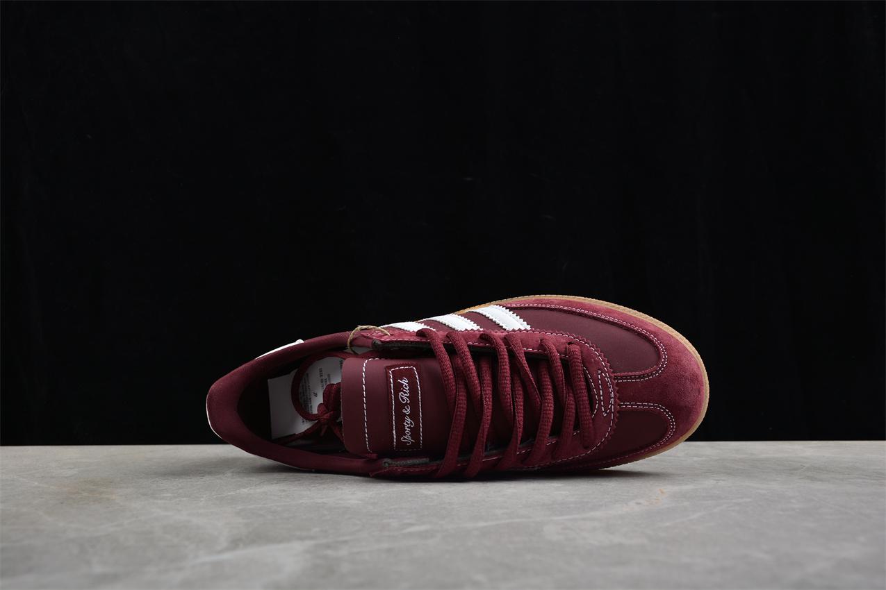 Sporty & Rich x Adidas Handball Spezial "Shadow Red" фото № 3