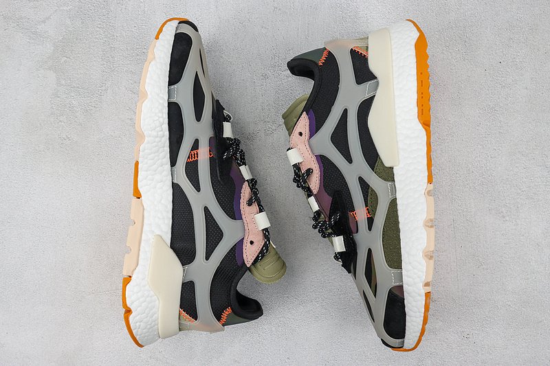 Adidas IVP Nite Jogger "Black/Green/Pink/White" фото № 7